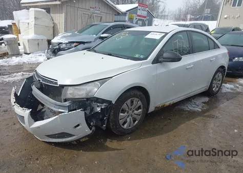 2012 Chevrolet Cruze Ls из США, поврежденный, VIN 1G1PC5SHXC7266636